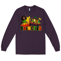 Plum black princess Long Sleeve Tee - Zillion Design Studio
