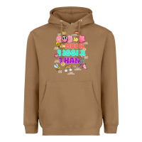 God Is Bigger Design Heavyweight Hoodie | Teevron