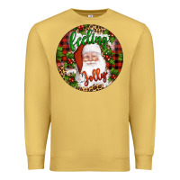 Antique Gold Christmas feeling jolly santa Premium Sweatshirt - Artiststas