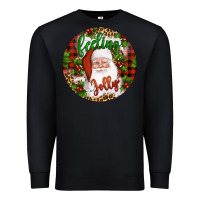 Black Christmas feeling jolly santa Premium Sweatshirt - Artiststas