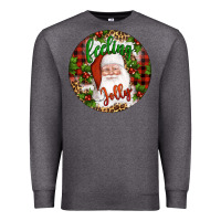 Charcoal Heather Christmas feeling jolly santa Premium Sweatshirt - Artiststas