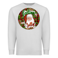 Dove Grey Christmas feeling jolly santa Premium Sweatshirt - Artiststas