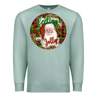 Seafoam Christmas feeling jolly santa Premium Sweatshirt - Artiststas