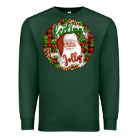 Sports Green Christmas feeling jolly santa Premium Sweatshirt - Artiststas
