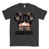 Smoke kid life leopard messy bun Classic Tee - texasbilliewilder