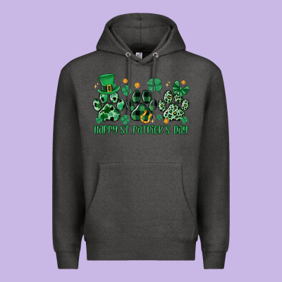 Happy St.patrick's Day Premium Hoodie Designed By Maliassmallbusiness
