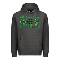 Charcoal Heather happy st.patrick's day Premium Hoodie - MaliasSmallBusiness