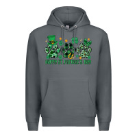 Rock happy st.patrick's day Premium Hoodie - MaliasSmallBusiness