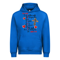 Cobalt for god so loved the world Urban Hoodie - MaliasSmallBusiness