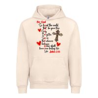 Sandshell for god so loved the world Urban Hoodie - MaliasSmallBusiness