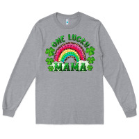 Heather Grey st patrick's day one lucky mama Long Sleeve Tee - RanaPortraitStore