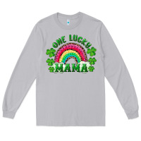 Moon Dust st patrick's day one lucky mama Long Sleeve Tee - RanaPortraitStore