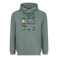Sage god says i am autism Heavyweight Hoodie - JahusDesignShop