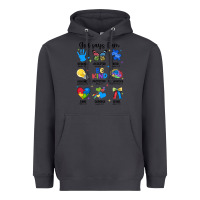 Smoke god says i am autism Heavyweight Hoodie - JahusDesignShop