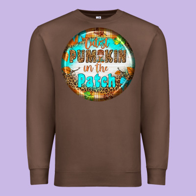 Cutest Pumpkin İn The Patch Premium Sweatshirt Designed By Bundleandbundleshop