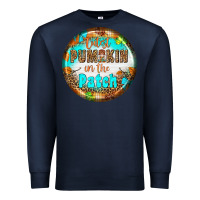 Navy cutest pumpkin İn the patch Premium Sweatshirt - BundleAndBundleShop