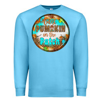 Ocean Blue cutest pumpkin İn the patch Premium Sweatshirt - BundleAndBundleShop