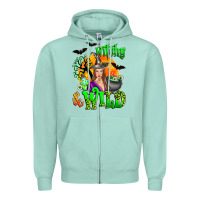 Seafoam witchy and wild Zipper Hoodie - Zillion Design Studio