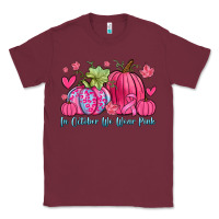 Burgundy in october we wear pink Classic Tee - Zillion Design Studio