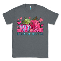 Charcoal Heather in october we wear pink Classic Tee - Zillion Design Studio
