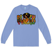 Colony Blue black is beautiful Long Sleeve Tee - Zillion Design Studio