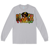 Moon Dust black is beautiful Long Sleeve Tee - Zillion Design Studio