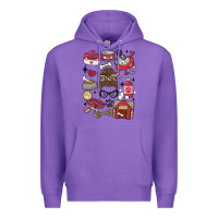 Purple can't talk right now i'm busy doing dog mom Premium Hoodie - MaliasSmallBusiness