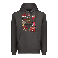 Smoke can't talk right now i'm busy doing dog mom Premium Hoodie - MaliasSmallBusiness
