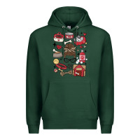 Sports Green can't talk right now i'm busy doing dog mom Premium Hoodie - MaliasSmallBusiness