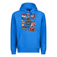 True Royal can't talk right now i'm busy doing dog mom Premium Hoodie - MaliasSmallBusiness