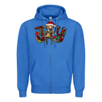 True Royal christmas joy with heifer Zipper Hoodie - RanaPortraitStore