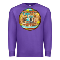 Purple i think i love fall most of all Premium Sweatshirt - BundleAndBundleShop