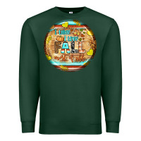 Sports Green i think i love fall most of all Premium Sweatshirt - BundleAndBundleShop