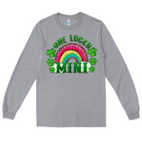 Heather Grey St. Patrick's Day One Lucky Mini Long Sleeve Tee - RanaPortraitStore