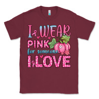 Burgundy i wear pink for someone i love Classic Tee - Zillion Design Studio