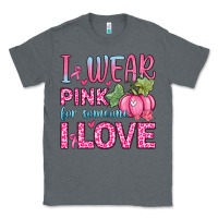 Charcoal Heather i wear pink for someone i love Classic Tee - Zillion Design Studio