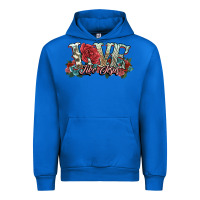 Cobalt love like jesus roses Urban Hoodie - NancyCooperArtShop