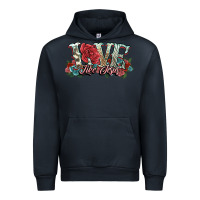 Navy love like jesus roses Urban Hoodie - NancyCooperArtShop