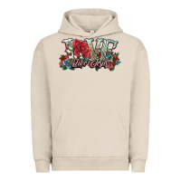 Pigment French Oak love like jesus roses Urban Hoodie - NancyCooperArtShop