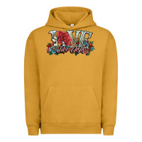 Pigment Peanut Butter love like jesus roses Urban Hoodie - NancyCooperArtShop