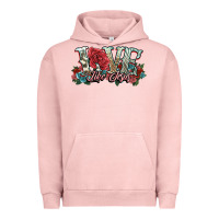 Pigment Salmon love like jesus roses Urban Hoodie - NancyCooperArtShop