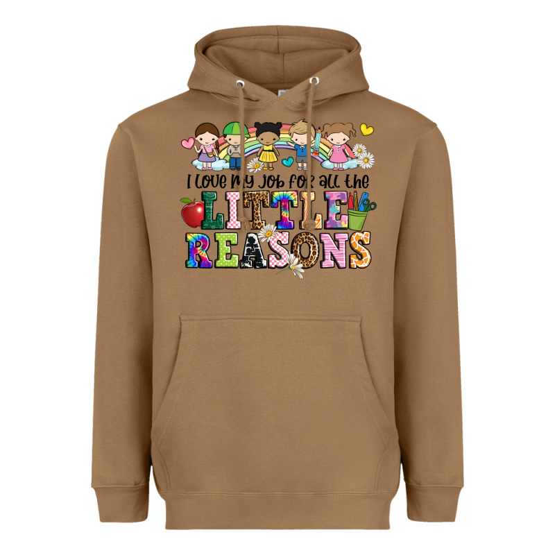I Love My Job For All The Little Reasons Heavyweight Hoodie by JahusDesignShop | Teevron