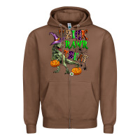Chestnut trick rawr treat Zipper Hoodie - Zillion Design Studio