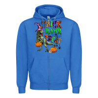 True Royal trick rawr treat Zipper Hoodie - Zillion Design Studio