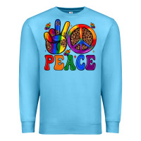 Ocean Blue peace Premium Sweatshirt - JahusDesignShop