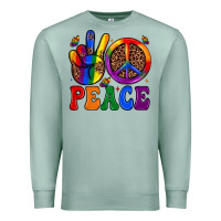 Seafoam peace Premium Sweatshirt - JahusDesignShop
