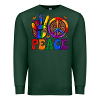 Sports Green peace Premium Sweatshirt - JahusDesignShop