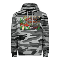 Slate Camo if my book is open your mouth should be closed malia Premium Hoodie - MaliasSmallBusiness