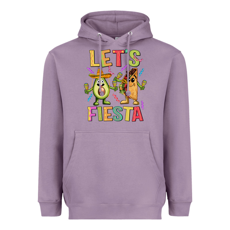 Let's Fiesta Taco Heavyweight Hoodie by JahusDesignShop | Teevron
