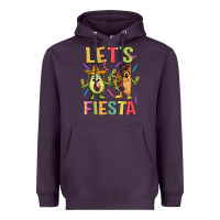 Plum let's fiesta taco Heavyweight Hoodie - JahusDesignShop